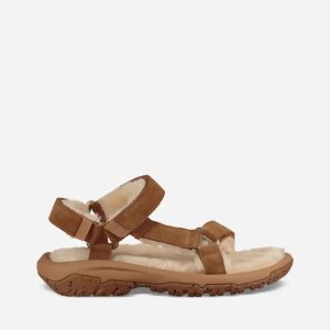 Teva Hurricane Shearling Naisten Ruskea Sandaalit